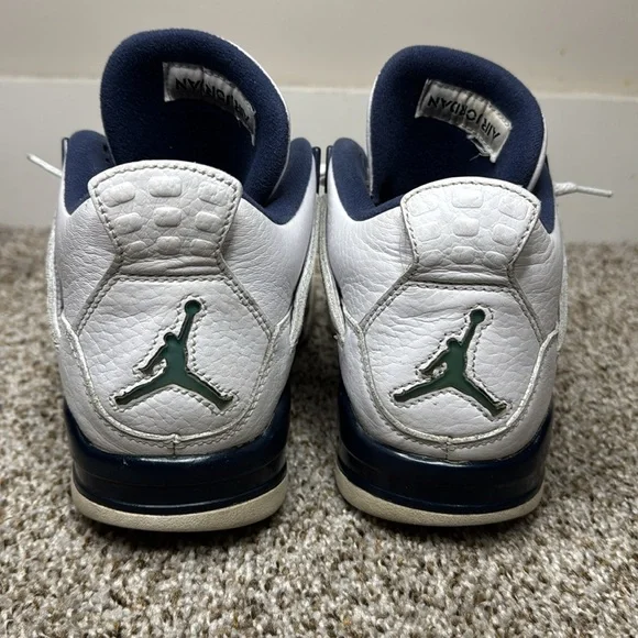 NIKE Men's Jordan 4 Retro Columbia Shoes Size 8 - Picture 9 of 12